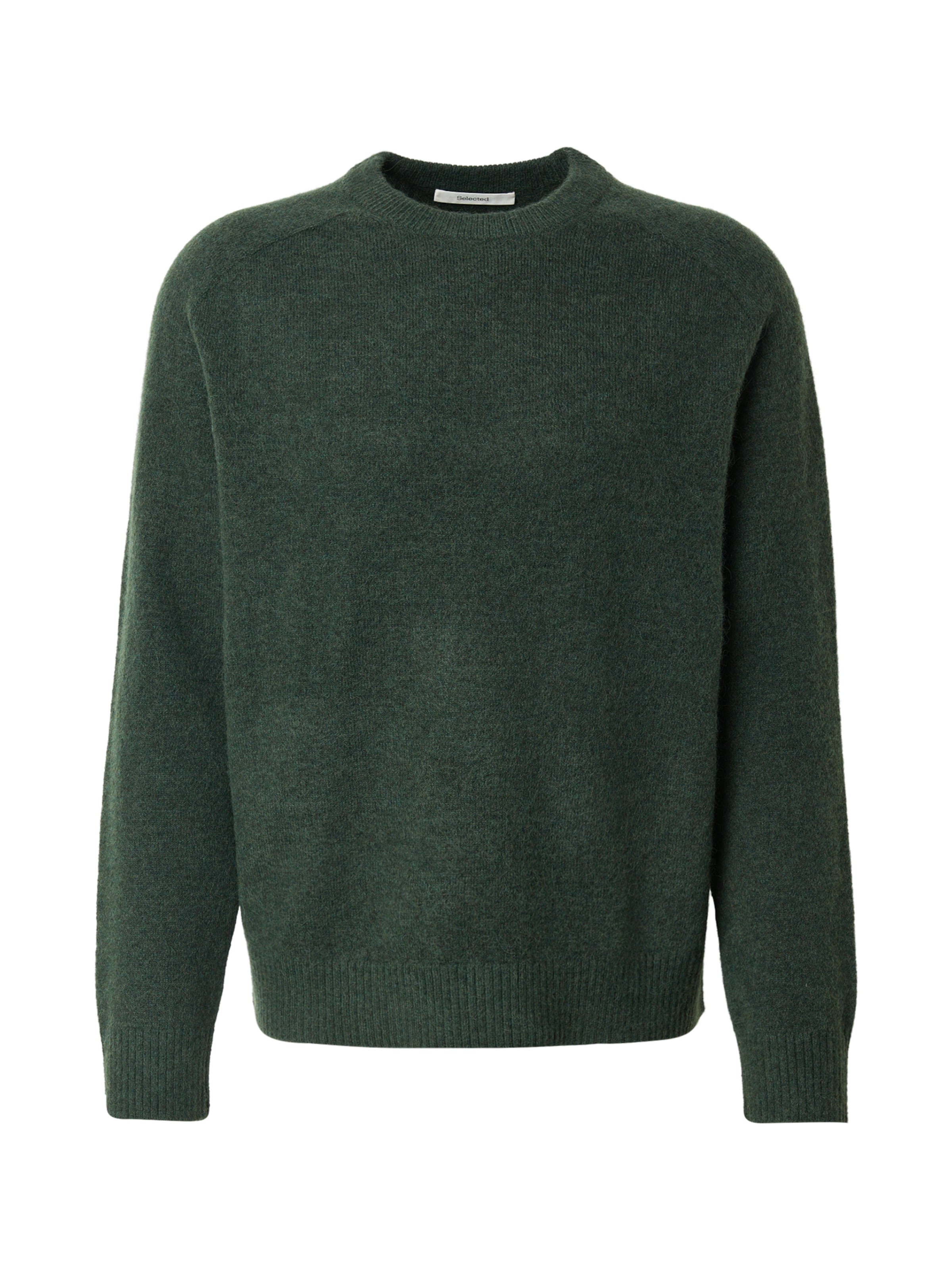 SELECTED Pulóver 'SLHRAI' - zöld: elől