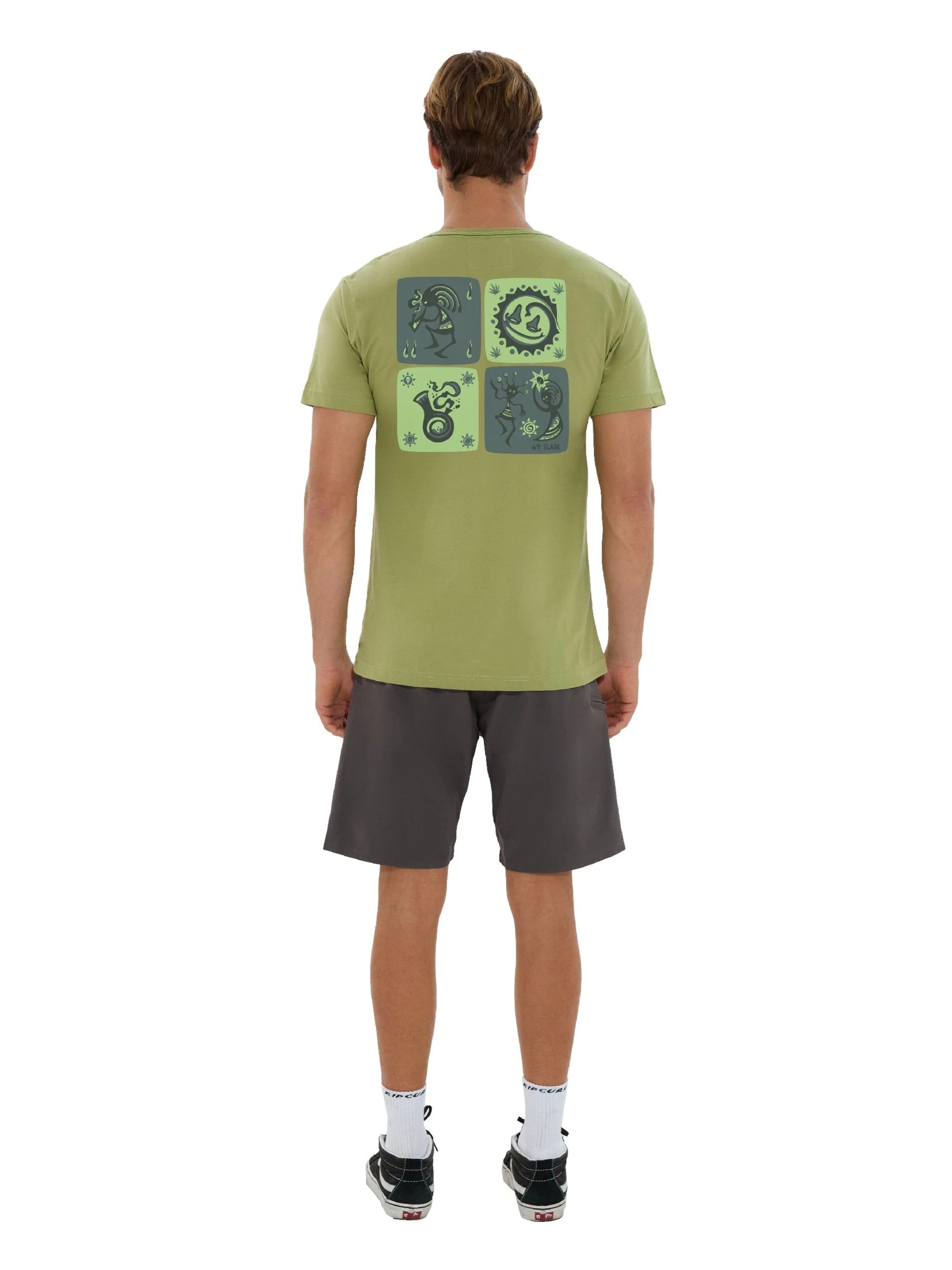 69Slam - Camiseta en verde