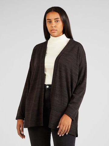 Vero Moda Curve Cardigan 'KATIE' i sort: forside