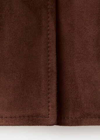 MANGO Jacke in Braun