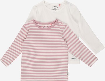 s.Oliver - Camiseta en rosa: frente