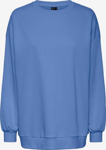 PIECES Sweatshirt in Blauw: voorkant