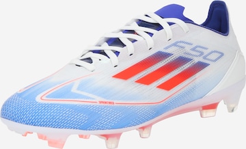 ADIDAS PERFORMANCE Soccer Cleats 'F50 PRO' in White: front