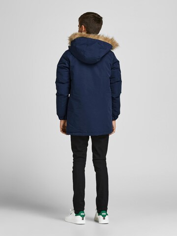 Giacca invernale 'Super' di Jack & Jones Junior in blu