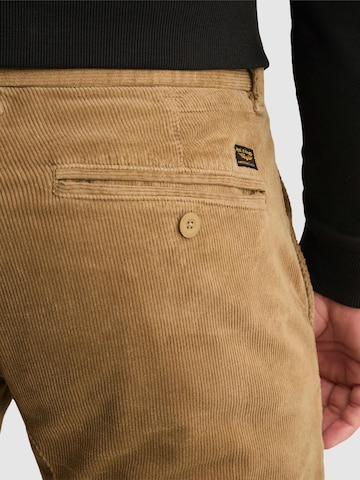 Loosefit Pantaloni chino 'American Classic relaxed fit chino in corduroy' di PME Legend in beige