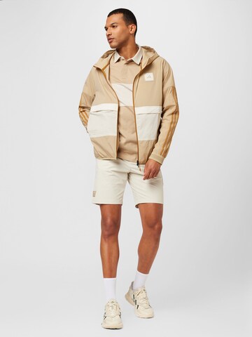 Regular Pantalon de sport ADIDAS GOLF en blanc