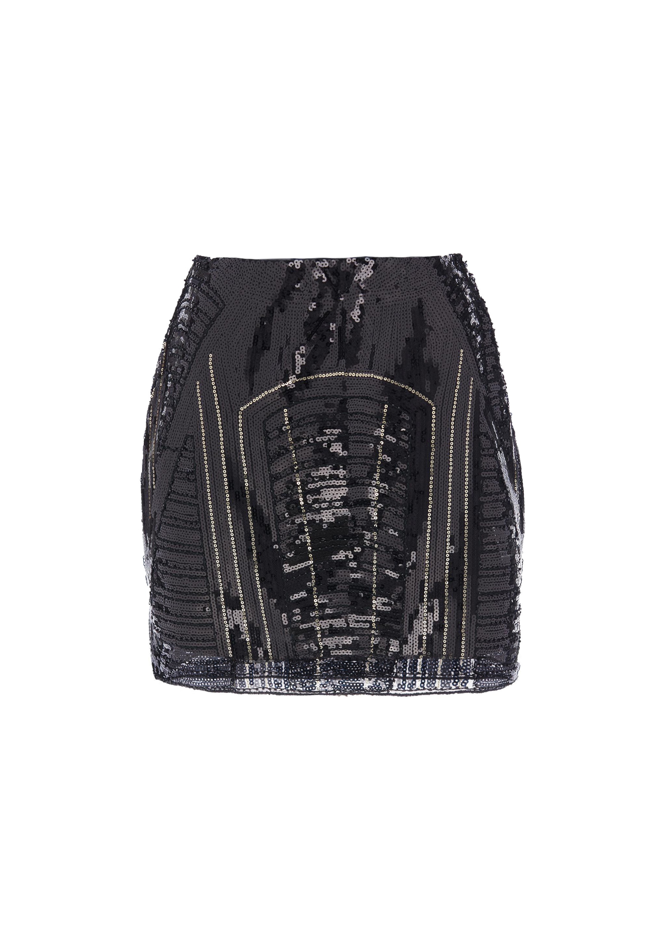 faina - Falda en negro: frente