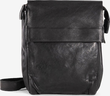 Harold's Schoudertas 'Submarine' in Zwart: voorkant