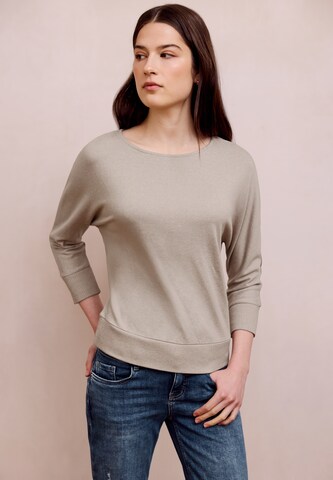 Street One Studio Shirt in Beige: front