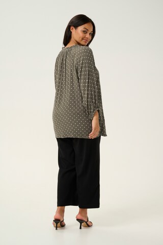 KAFFE CURVE Bluse 'betty' in Grün