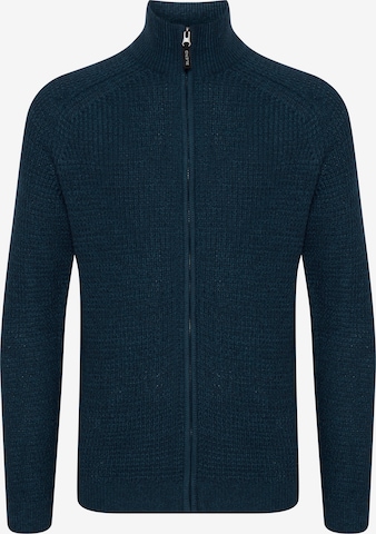 BLEND Knit Cardigan 'Carmelo' in Blue: front
