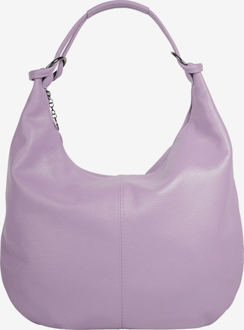 Cluty Shopper in Purple: front