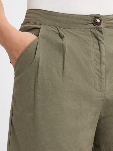 Franco Callegari Loose fit Pleat-Front Pants in Green