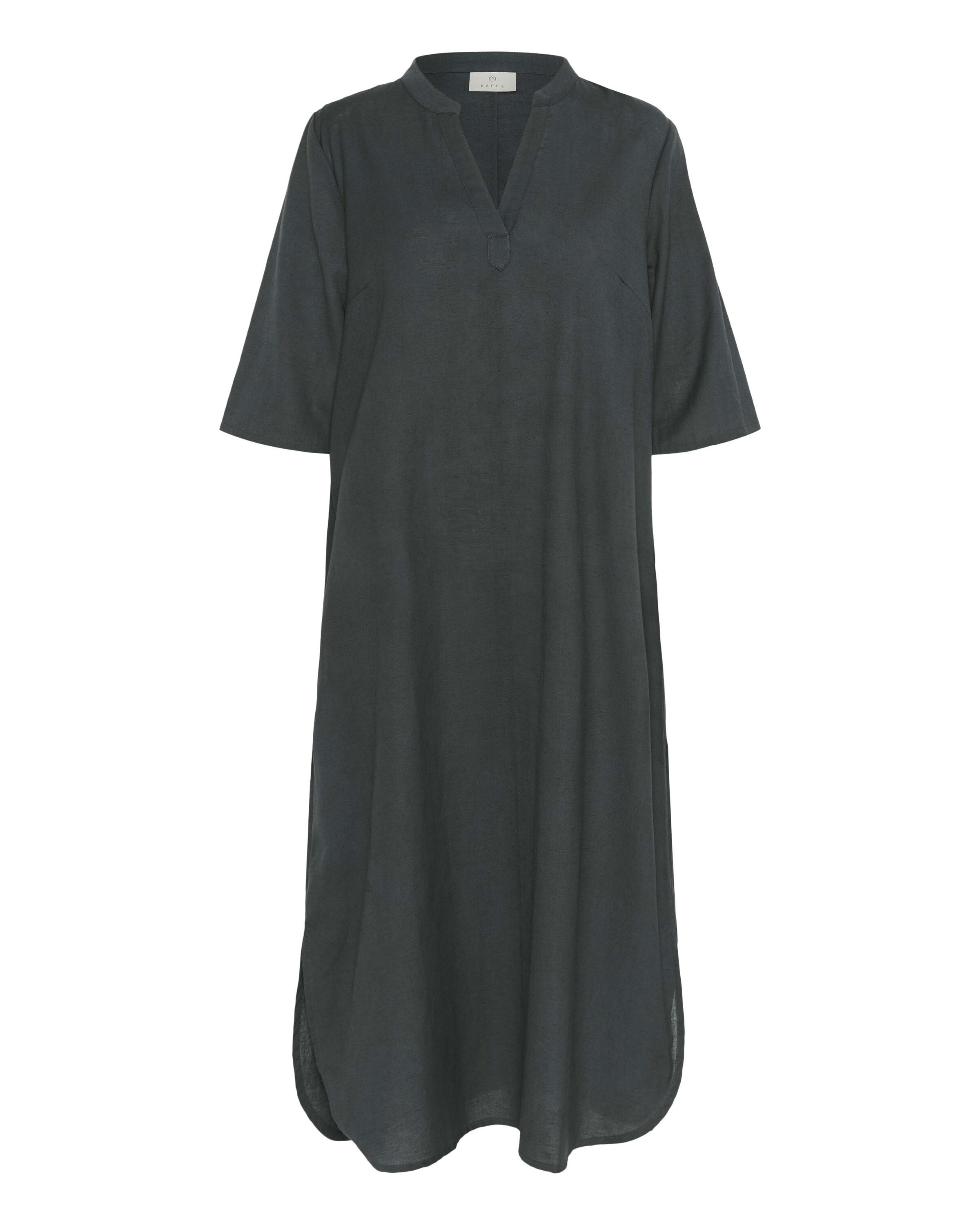 Kaffe Blousejurk 'Kaisey' in Zwart: voorkant