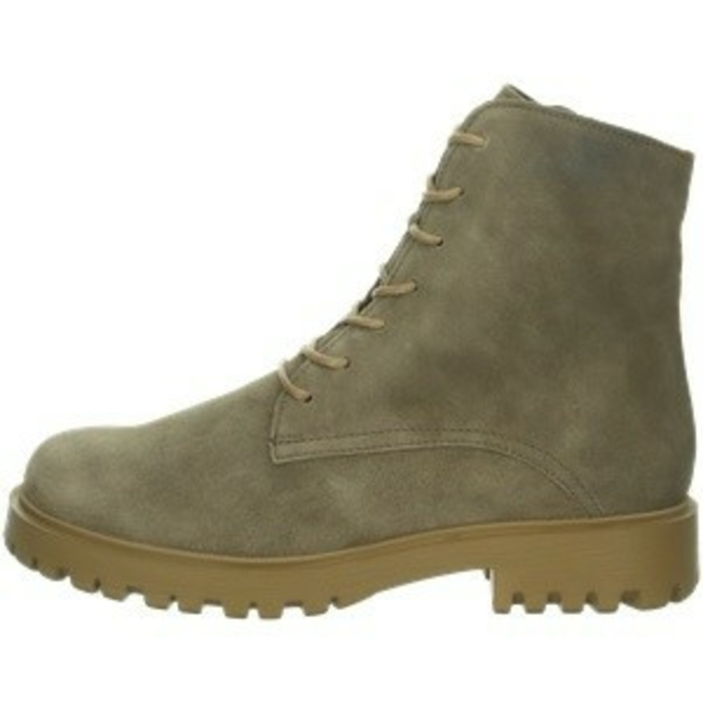 THINK! Schnürstiefel in Beige: Vorderseite