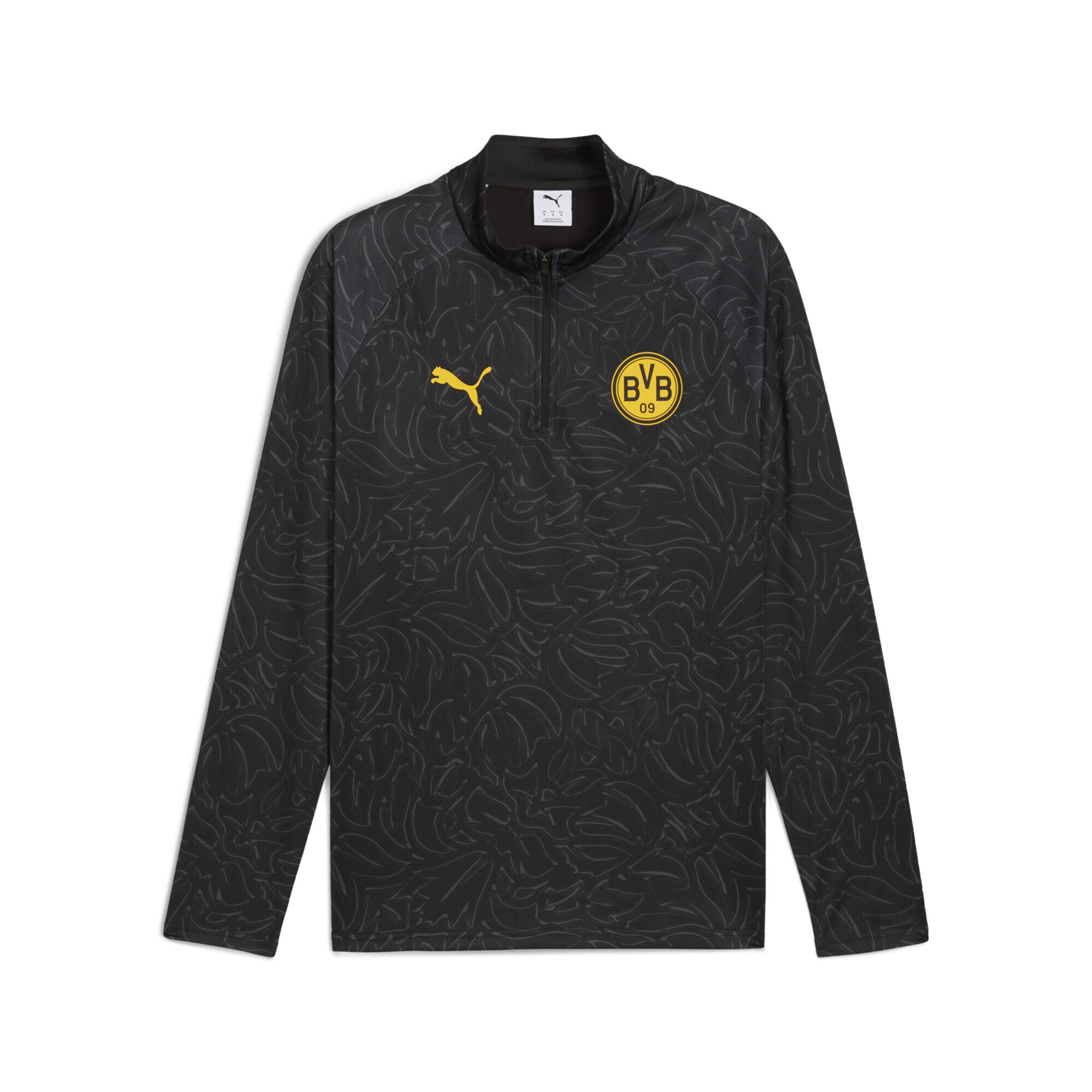 PUMA Functioneel shirt in Zwart: voorkant