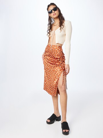 HOLLISTER Skirt in Orange