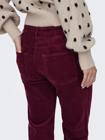 évasé Pantalon JDY en rouge