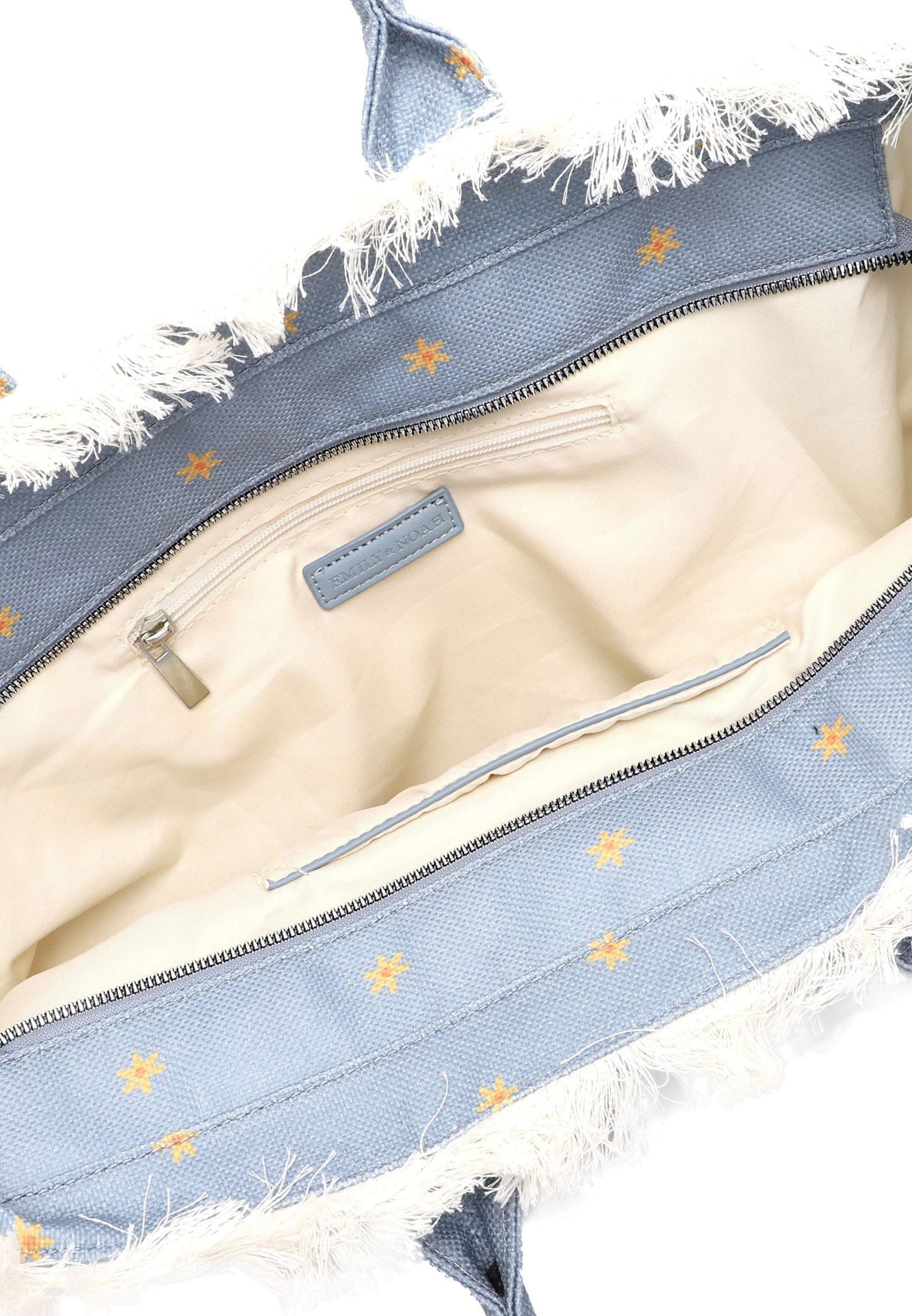 Cabas 'Elea' Emily & Noah en bleu