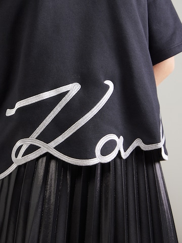 Felpa di Karl Lagerfeld in nero