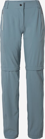 VAUDE Regular Outdoorbroek ' Farley' in Blauw: voorkant