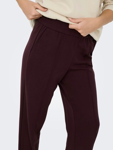 ONLY Baggy Broek 'Poptrash' in Rood