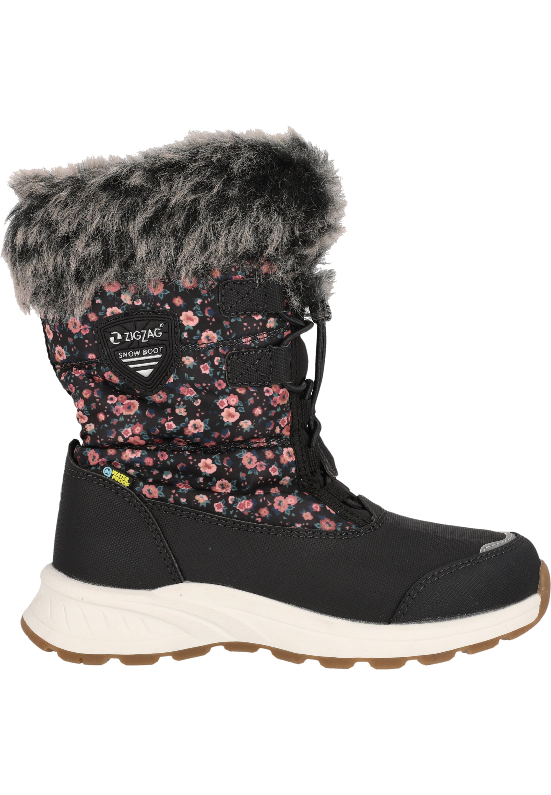 ZigZag Snowboots 'Wesend' in Zwart