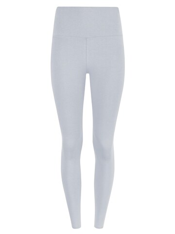 Evoni Leggings 'aus Baumwolle mit hohem Bund' in Grey: front