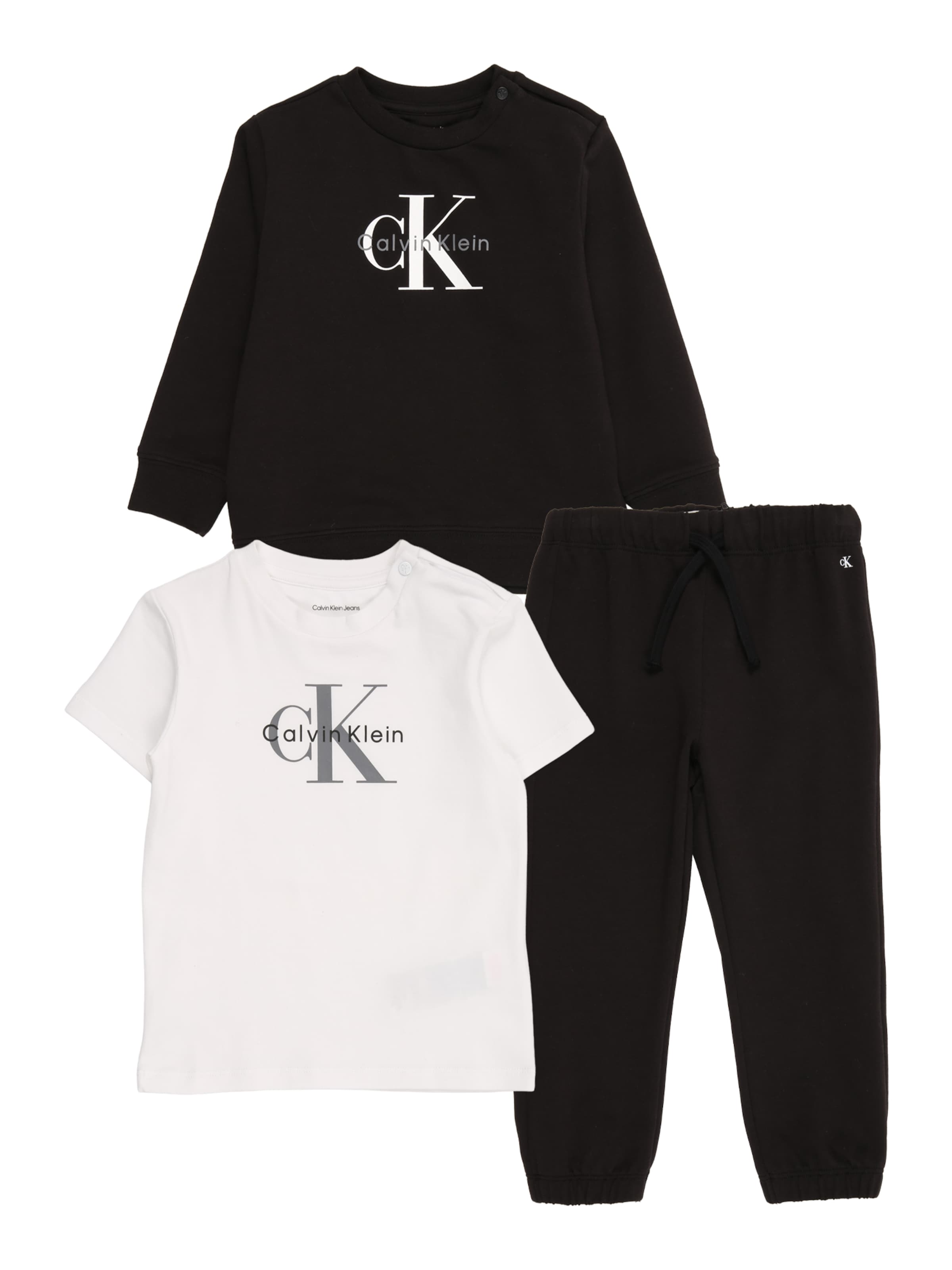 Calvin Klein Jeans Σετ σε μαύρο: μπροστά