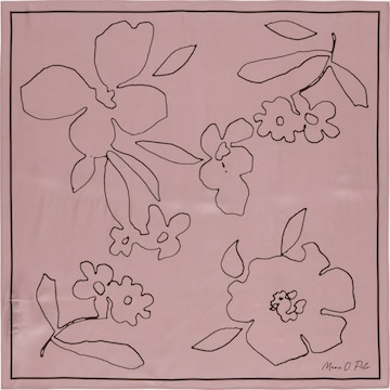Écharpe Marc O'Polo en rose : devant