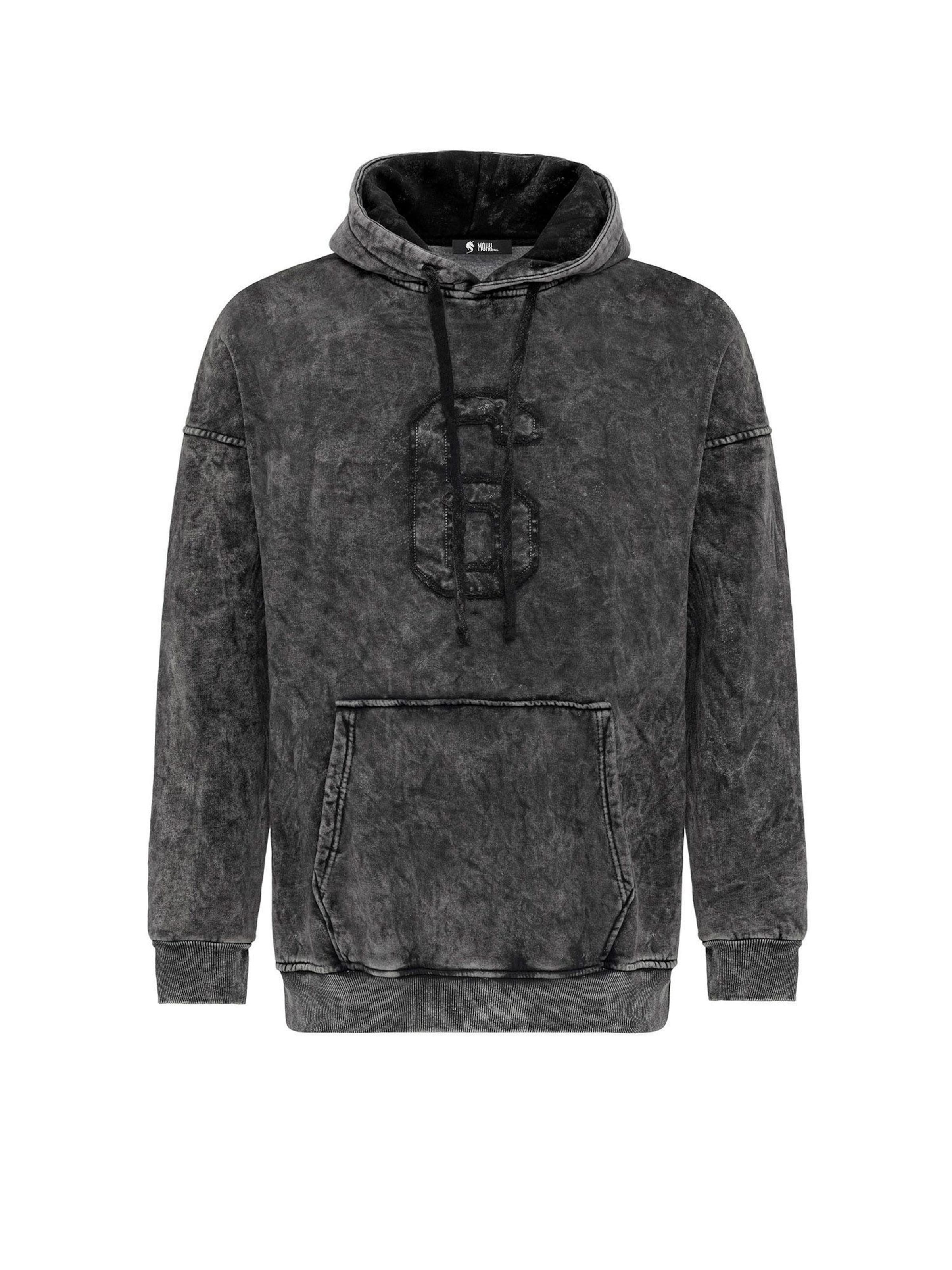 Moxx Paris Μπλούζα φούτερ σε γκρι: μπροστά