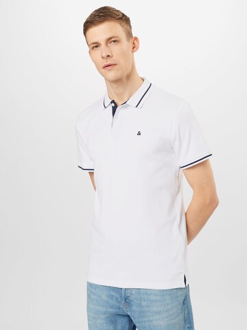 JACK & JONES Shirt in Wit: voorkant