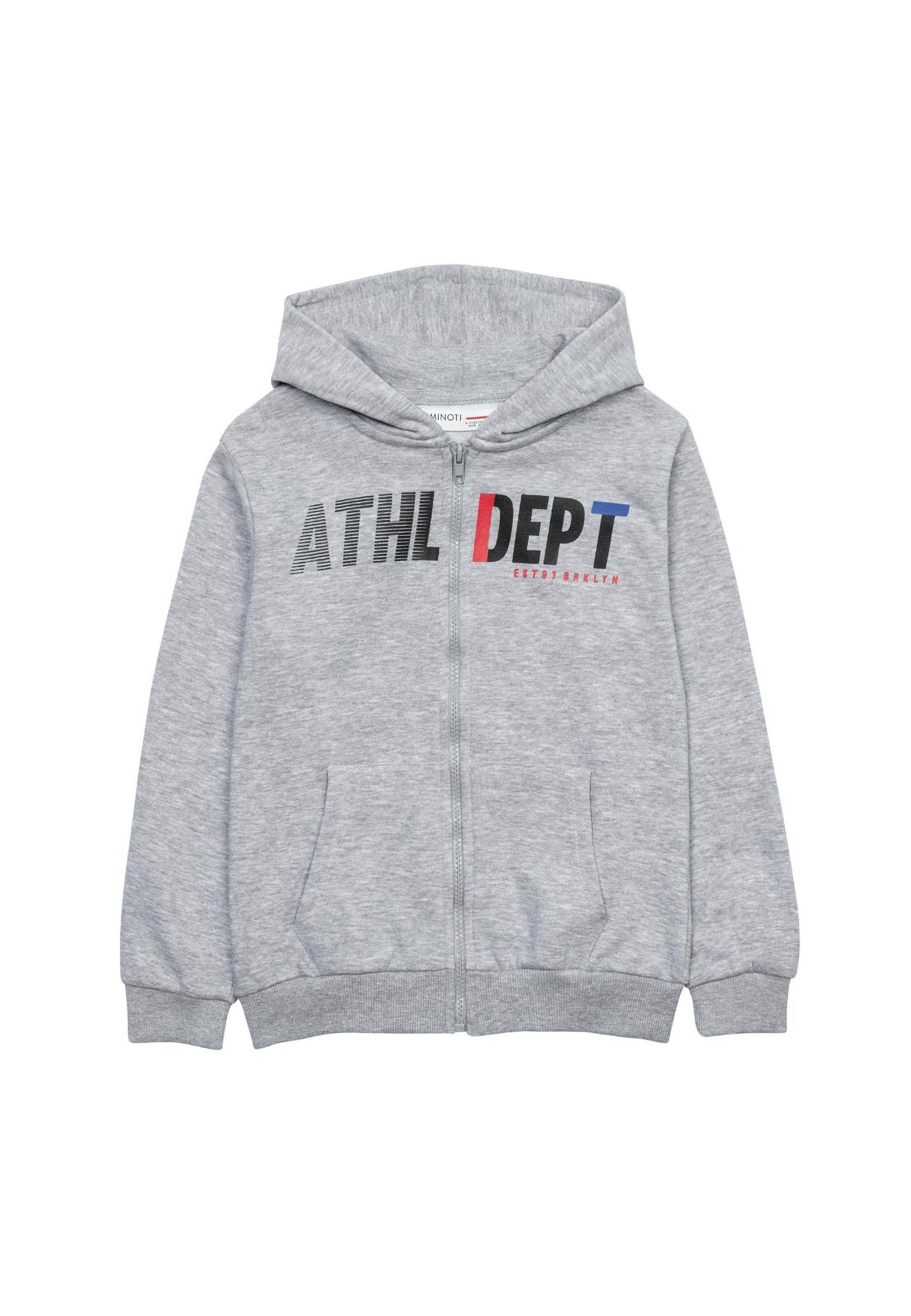 MINOTI Ζακέτα φούτερ σε γκρι: μπροστά