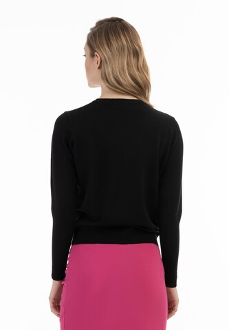 faina - Pullover em preto