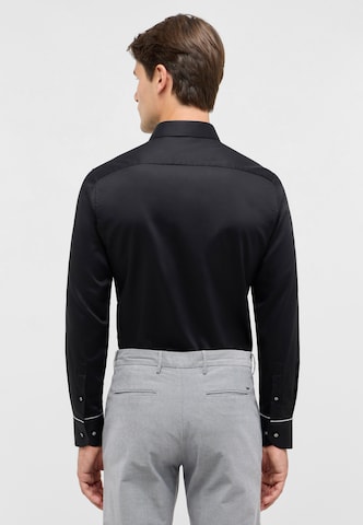 ETERNA Slim fit Zakelijk overhemd in Zwart