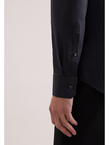 Coupe slim Chemise business SEIDENSTICKER en gris