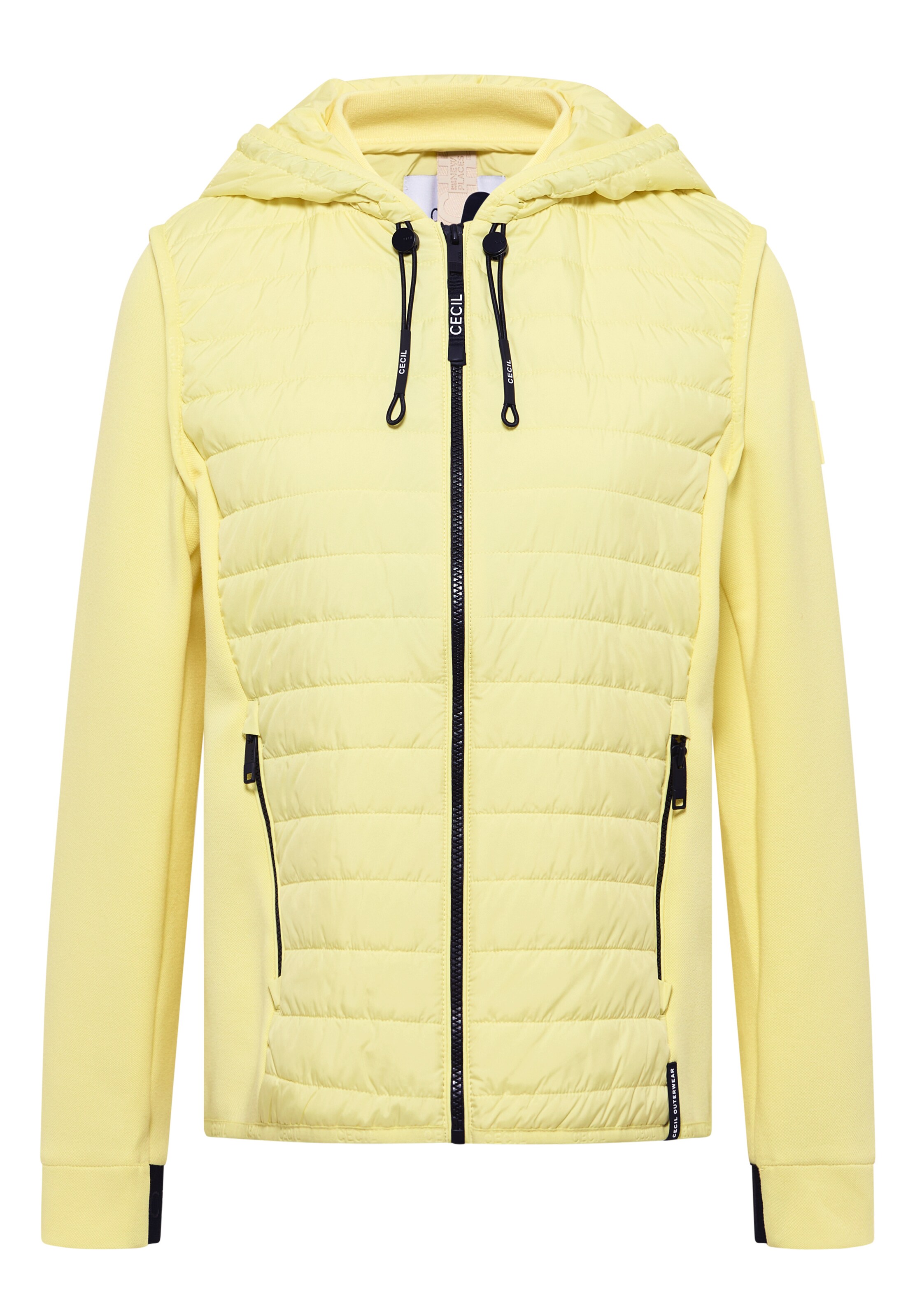 CECIL Jacke in Gelb: Vorderseite