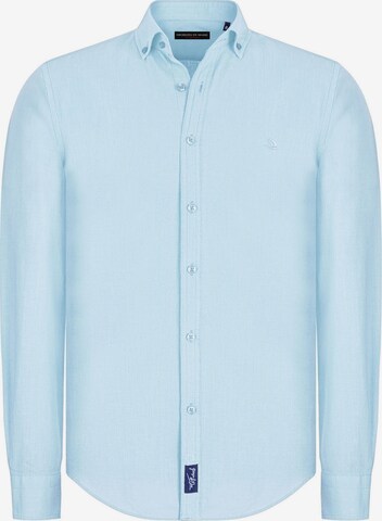 Giorgio di Mare Regular fit Overhemd 'Mendy' in Blauw: voorkant
