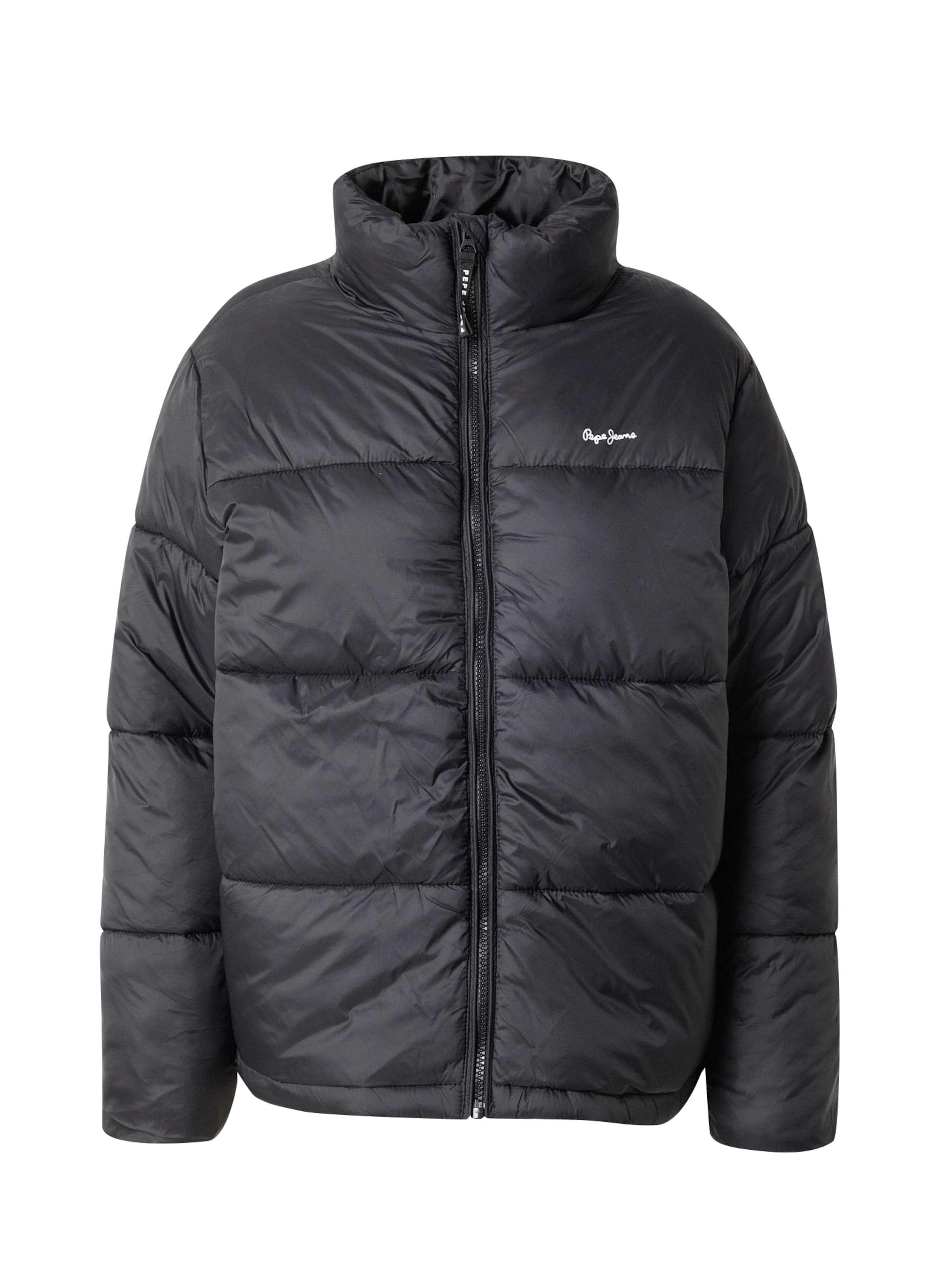 Giacca di mezza stagione 'MORAGA' di Pepe Jeans in nero: frontale