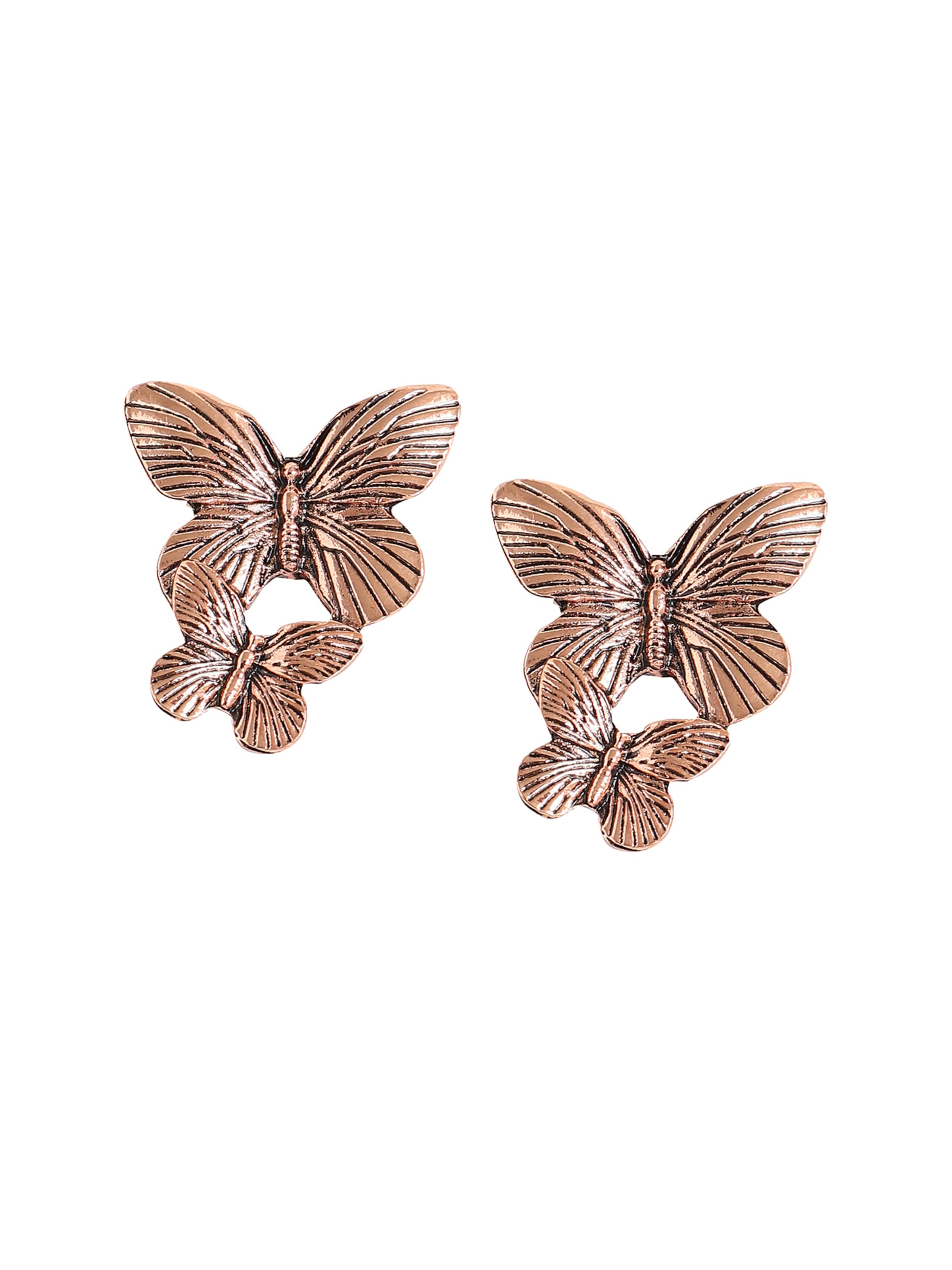 SOHI Обеци 'Rajani' в злато: отпред