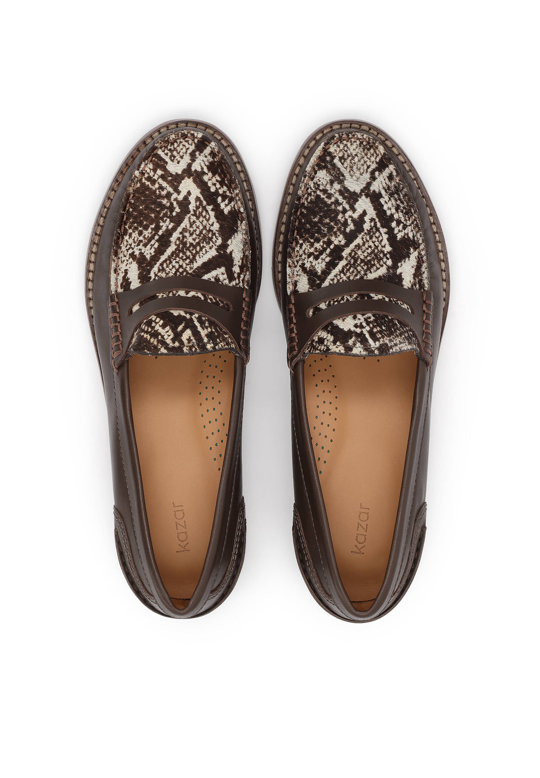 Mocassin Kazar en marron