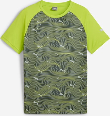 PUMA T-Shirt 'Poly' in Grün: predná strana