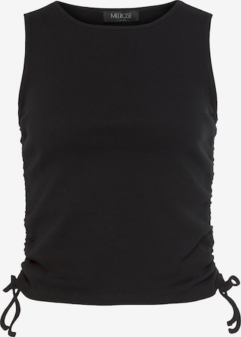 MELROSE Top in Black: front