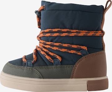 Next Snow boots in Blue: front