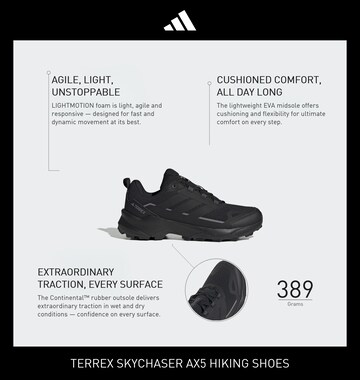 Chaussure basse 'Terrex Skychaser AX5' ADIDAS PERFORMANCE en noir