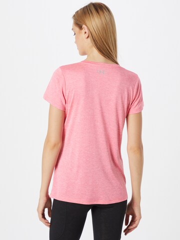 T-shirt fonctionnel 'Tech SSV' UNDER ARMOUR en rose