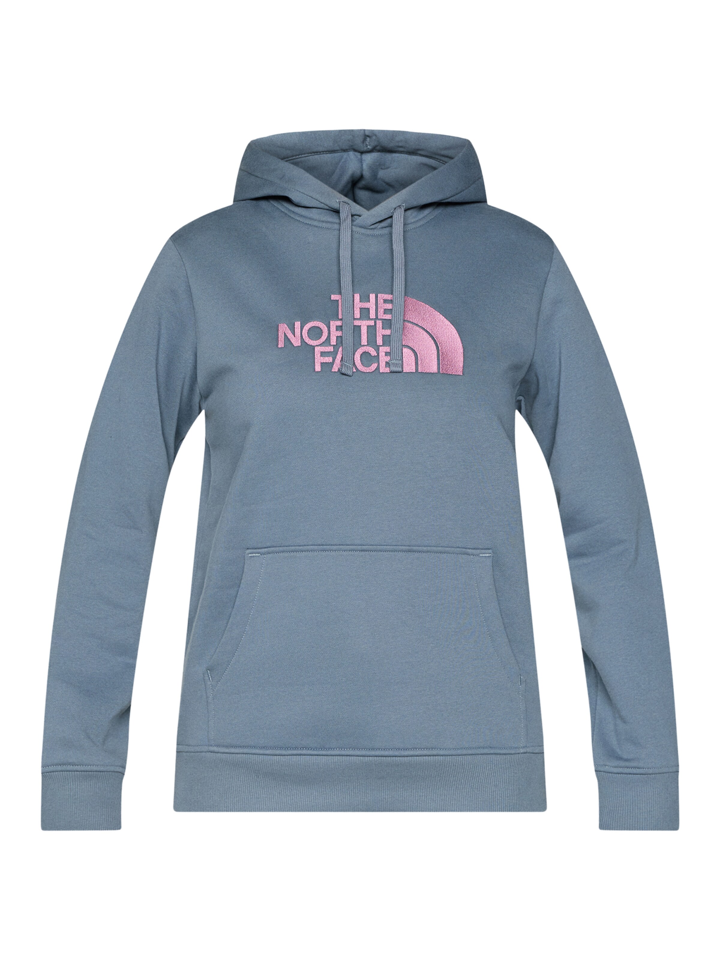 THE NORTH FACE Mikina 'DREW PEAK' – šedá: přední strana