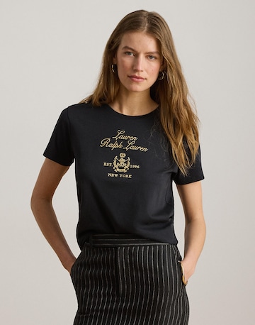 Lauren Ralph Lauren Petite Póló - fekete: elől
