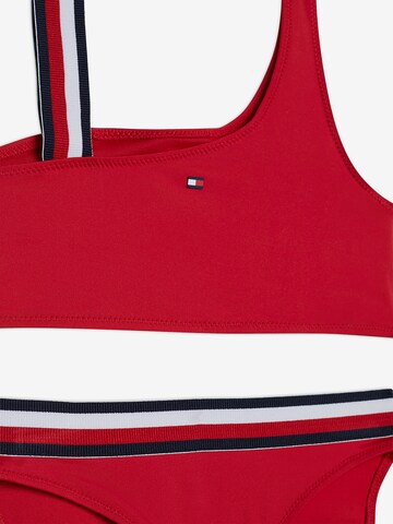 Tommy Hilfiger Underwear Bustier Bikini in Rood