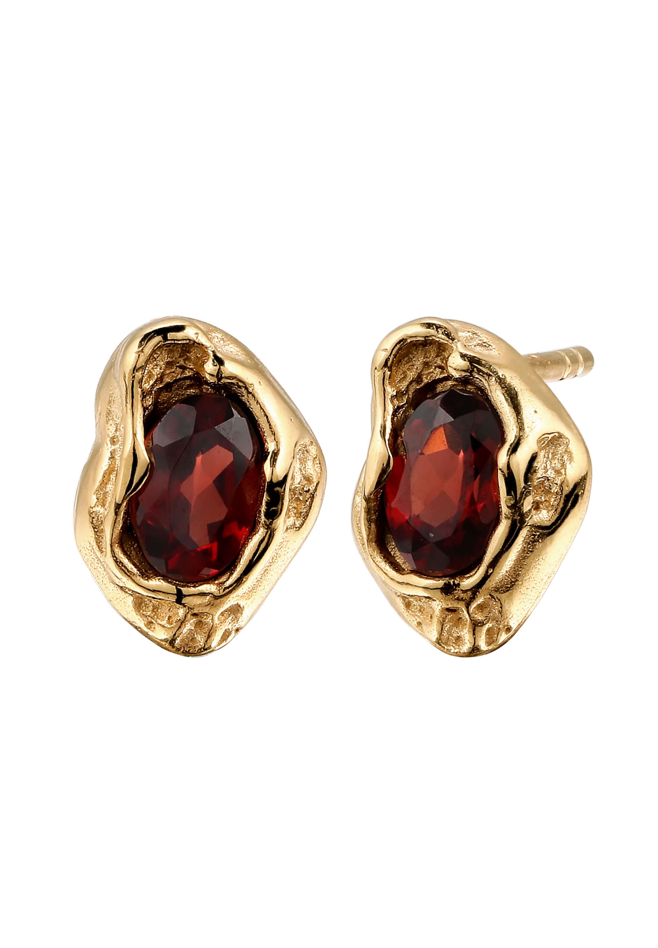 ELLI - Pendientes en oro: frente